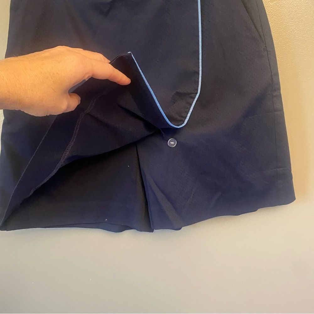 Liz Golf Skort Shorts Navy Blue Size 6- Liz Claiborne LizGolf - Picture 3 of 13